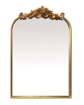miroir doré moulure